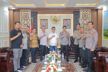 Persatuan warga Bangka Belitung kunjungi Polda Lampung