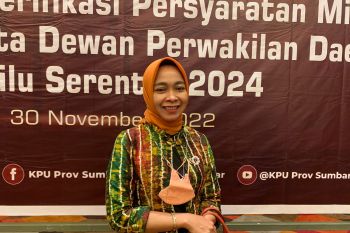 KPU Sumbar tetapkan syarat minimal dukungan DPD RI 2.000 dukungan