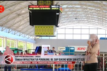 Tambah infrastruktur penunjang, Bandara Internasional Lombok dukung WSBK dan KTT G20