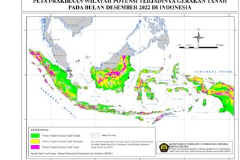 PVMBG memaparkan tanda awal gerakan tanah