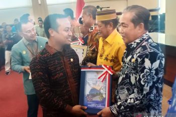 Pemkab Sidrap Sulsel terima penghargaan dari Menkeu setelah raih lima kali  WTP