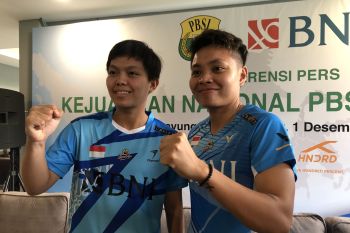 Apri/Fadia jumpa Pearly/Thinaah pada laga pembuka World Tour Finals 2022