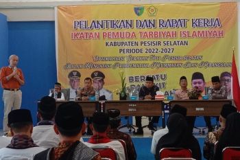 Pelantikan pengurus IPTI Pessel, begini pesan Sekda