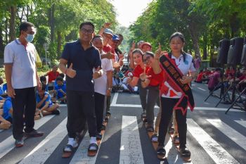 Pemkot Denpasar sosialisasikan budaya literasi lewat permainan tradisional