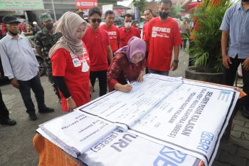 Pemkab Sleman-BRI meluncurkan sistem digitalisasi di Pasar Turi