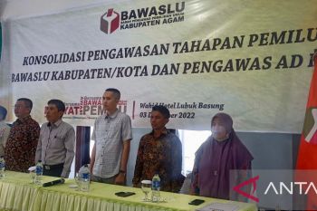 Bawaslu Agam gelar konsolidasi samakan pemahaman dalam pengawasan
