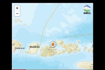 Sumbawa diguncang gempa bumi Magnitudo 4,4