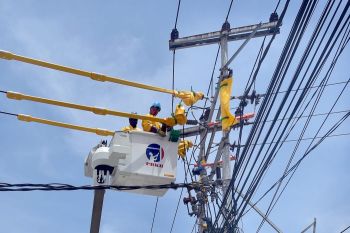 Rasio elektrifikasi di 13 kabupaten/kota Lampung capai 99 persen