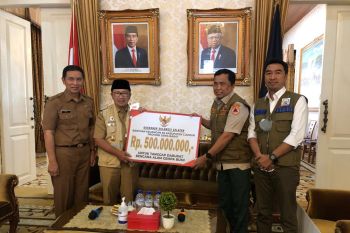Pemprov Sulsel salurkan bantuan Rp500 juta untuk korban gempa Cianjur