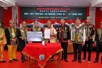 Rapat paripurna DPRD pada HUT Kaltara