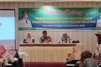 Pesisir Selatan perkuat peran nagari siaga tingkatkan kualitas pembangunan kesehatan