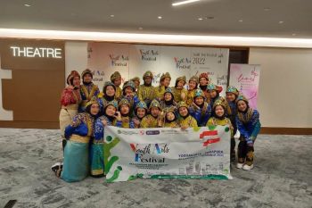 Mu'allimaat Muhammadiyah raih gold award di Youth Arts Festival Singapura