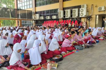 Pemkot Palembang berikan pendidikan antikorupsi  untuk anak sekolah SD dan SMP