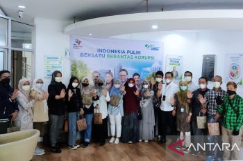 BPJamsostek Bukittinggi peringati Hakordia 2022 tegaskan tolak korupsi
