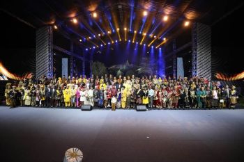 Festival Adat Budaya Nusantara II di Jateng, Ganjar bertemu raja-raja se-Nusantara