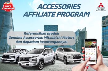 Aksesori New Xpander &amp; Pajero Sport diskon hingga 30 persen