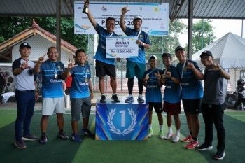 PLN NTB sukses gelar turnamen tenis PLN Cup 2022