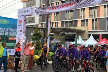 Ratusan peserta ramaikan Tour de Gayo