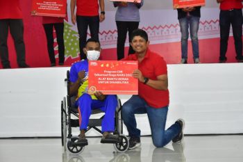 Telkomsel Siaga berbagi kasih tanpa batas di momen Natal 2022