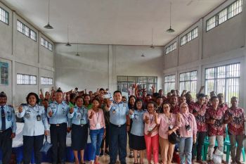 FJPI Papua berbagi kasih bersama warga binaan perempuan dan anak