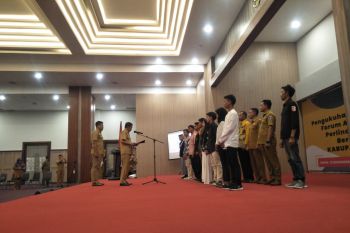 Forum Anak dan relawan perlindungan anak Lombok Tengah resmi dikukuhkan