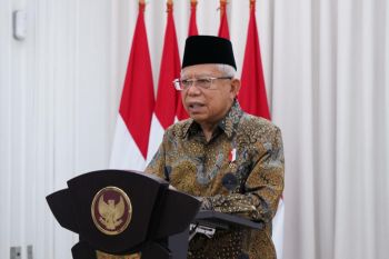 Wapres Ma'ruf Amin meminta kebebasan pers disertai tanggung jawab sosial