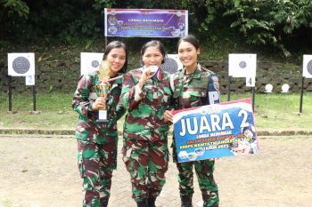 Wara Lanud Sam Ratulangi raih prestasi di lomba menembak Hari Armada