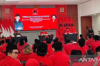 PDI Perjuangan memulai tahap seleksi bacaleg melalui pendidikan antikorupsi