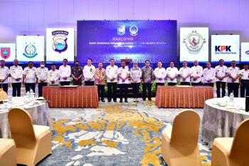 Gubernur Sulsel dorong peningkatan koordinasi dengan inspektur Kemendagri