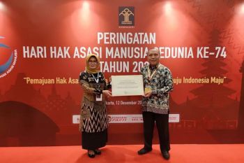 Barito Utara kembali raih penghargaan sebagai kabupaten peduli HAM