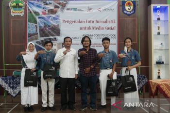 Perum LKBN Antara gelar pelatihan jurnalistik di SMAN 3 Boyolali