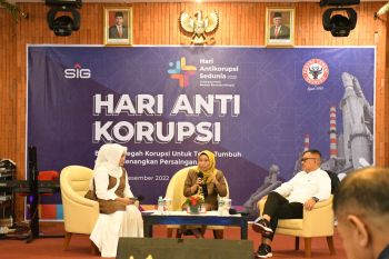 Semen Padang gelar talkshow peringati Hari Anti Korupsi se-Dunia 2022