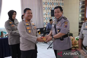 Polres Agam gelar sertijab lima pejabat utama, lakukan pendekatan secara humanis