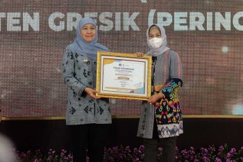 Pemkot Mojokerto raih penghargaan pengelolaan KUR