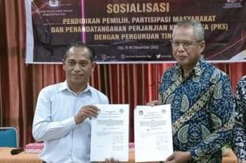 KPU Sigi-FTIK UIN Datokarama  kerja sama sosialisasi pemilu
