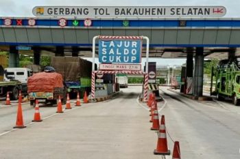 Jelang Natal arus kendaraan di JTTS masih terpantau landai