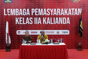 Tim Inspektorat Dirjen PAS berikan penguatan kepada petugas Lapas Kalianda