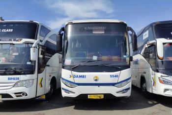 Damri Lampung siapkan 102 bus pada liburan Natal dan Tahun Baru