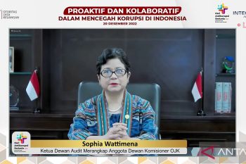 OJK minta lembaga pemerintah tingkatkan integritas untuk cegah dan berantas korupsi