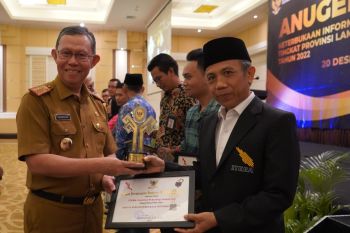 Itera raih penghargaan kampus peduli keterbukaan informasi publik KI Lampung
