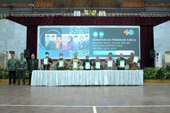 Delapan bakal calon Rektor Unila paparkan visi, misi dan program kerja