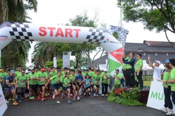 600 pelari semarakkan 'Charity Run' di Kilang Pertamina Plaju Palembang