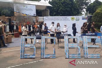 Bea Cukai Bekasi musnahkan produk ilegal berstatus barang senilai Rp4,6 miliar