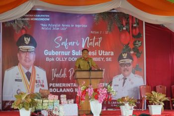 Safari Natal di Bolmong, Olly: Kita diberi hikmat bedakan benar dan salah