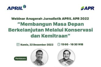 PT RAPP gelar Webinar Anugerah Jurnalistik APRIL APR 2022