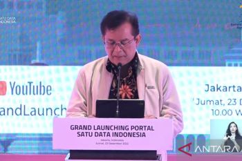 Bappenas meluncurkan Satu Data Indonesia, 58 persen terhubung dengan kementerian/lembaga