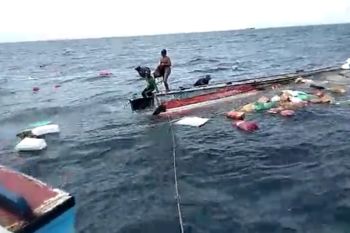 Kapal dengan tujuh orang penumpang karam di Perairan Kepulauan Seribu