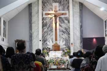 Gereja Katedral Kristus Raja Lampung ajak umat bijak jaga lingkungan
