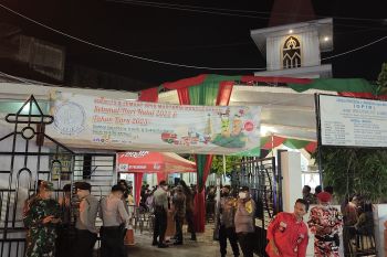 Malam Natal di Gereja Marturia Lampung berjalan khidmat