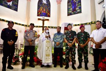 Gubernur Sulsel: Perayaan Natal 2022 berlangsung aman dan lancar